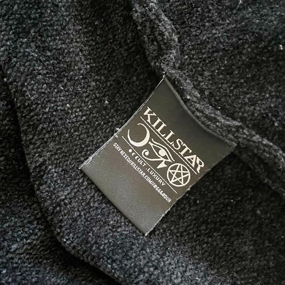 Kill Star Chenille Cardigan Sweater - Picture 8 of 9